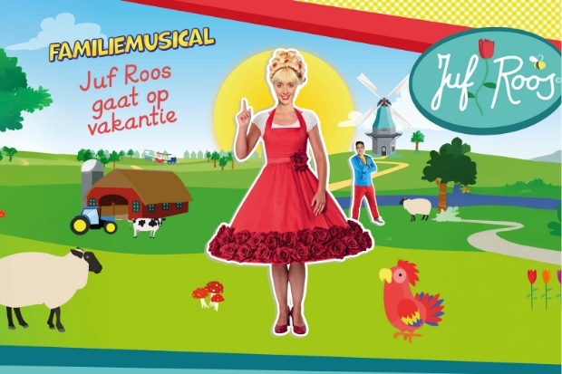 Juf Roos gaat op vakantie (2+ jaar) – 14:00 uur — muziek in Wijchen
